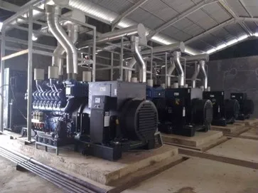 Motogeneradores para arranque en negro de una carboeléctrica, Indonesia